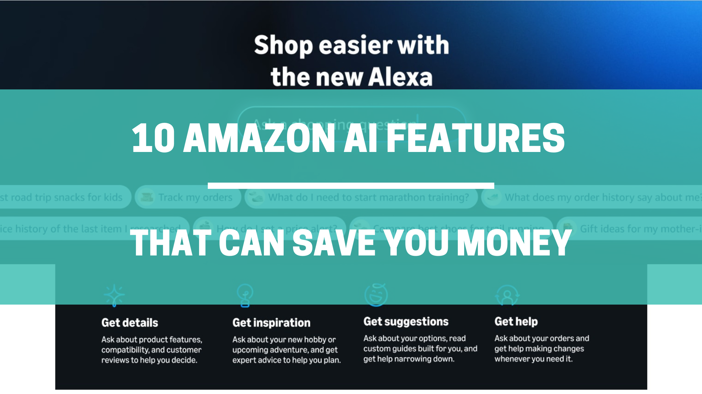 Shop smart with Amazon AI